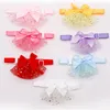 Dog Apparel 50pcs Yarn Bowties Bows Lace Accessories With Sequin Adjustable Collar Dress Up Party For Small Cat Supplies