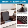 Pokrowce krzesła domowa skórzana kanapa poduszka sofa sofa na okładka wodoodporna elastyczne meble do siedzeń