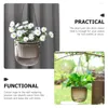 Vases Flowerpot Hook Plant Self-watering Hanging Planter Indoor Planters Planting Containers Garden Indoors