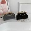 Evening Bag Diamond Set Small Bag Spring Korean Fashion Instagram Crossbody Internet Celebrity Dinner Clip Chain