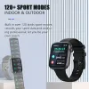 Watches 2022 Fashion SmartWatch For Women Bluetooth Call Blood Pressure Oxygen Ladies Luxury Watches Sports Fitness For Android IOS +Box