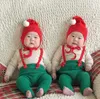 Baby Boys Girls Christmas Cosplay Rompers Vêtements nouveau-nés brun rouges avec Body pour enfants à sauts pour les bébés pour les bébés