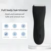 Mens Body Hair Trimmer For Men Balls Bolas Mulheres Lady Shaver Remoção de Cabelo Biquíni Trimer virilha Corpo Shavedor ARM BRANCO BRANCO RAZOR 240325