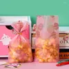 Wrap Prezent Lbsisi Life-Cookie Please for Popcorn Candy Chocolate Pieczenie Opakowanie Pakowanie Ślubne Przyjęcie urodzinowe 50pcs