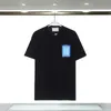 US Style Men Gradient Picture Print Tee Women Summer Vintage Casual Short Sleeve T Shirt 3XL 24ss 0405