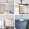 Factory Supply Quiet Dc 52 Inch White ABS Blades Ceiling Fan Light With Remote Control