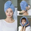 Cappello per capelli da asciugamano lunghi asciugatura rapida da donna asciugatura in microfibra bagno sola turbano super assorbimento