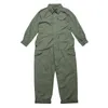 Men Clothing American Style Multi Pocket Overalls Mens May Khaki Fashion Brand Jumpsuit Loose Workers Work Suit 240326