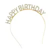 인기있는 화려한 모조 다이아몬드 생일 파티 머리 장식 Tiaras 생일 축하 헤드 밴드 크라운 머리 보석 장식품