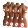 luxury silicon dolls large half body big breast tight vagina sex toys for men 3d solid lifelike size love dolls male masturbator2311962