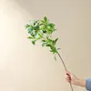 装飾的な花95cm高さの人工酔った木材植物ブランチフェイクカッコウリーフプラスチックグリーンダックパームホームガーデンルームの装飾