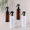 Lagringsflaskor 4st 500 ml spray för rengöringslösningar Sprayer Handpress Container påfyllningsbar trädgårdsskötsel