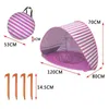 Baby Beach Tenda Uvprotecting Sunshelter con una piscina per bambini Pop -up Orde portatile UV Protection Sunch Shelter 240402