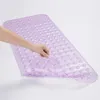 Bath Mats QWE123 Anti Slip Mat Suction Cup Safety Shower Bathtub Mildew Resistant Bathroom Floor PVC Waterproof Massage Foot Pad