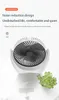 Ayarlanabilir Mini Şarj Fan Sessiz Sessiz Soğutma Fanı Hava Soğutucu Üç Hızlı Masaüstü Taşınabilir USB Ofis Yatak Odası 240403