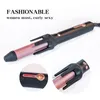 Automatic anti-scald wet and dry curling appliances inner buckle big wave spiral electric hair wand curling wand