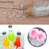 Decorative Figurines 100pcs Clear Fake Crushed Ice Rocks Cubes Acrylic Vase Fillers For Party Wedding Decorations Decorated With