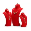 Display Shop Finestra Collana Mannequin gioiello a sospensione per sospensione Orecchini per anelli per shoi di gioielli Scaffali