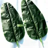 Decorative Flowers 2pcs Large Artificial Plants Banana Leaf Frond Branch Home Party Decoration