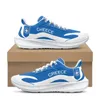 Повседневная обувь Slight Blue White Women's Spring Summers Sneakers Greece Flag Design Brand Comfort Comfort Lace-Up Outdoor Rungwear