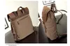 Модный рюкзак кожаный холст мужчина рюкзак школьная сумка военные женщины рюкзак мужской лохак багпак Мочила 240329