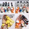 Decompression Toy 20 Multi puppy keychain cartoon creative car key chain cute bag pendant drip rubber doll