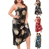 Dames slaapkleding vrouwen nachthemd sexy bloem geprinte Suspender dame nachtdress comfortabel zomervestidos elegantes para mujeres