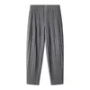 Men's Pants YUDX Miyake Pleated Wide-leg Harem Casual Loose Sports Breathable Low-crotch Trend 2024 Spring Autumn