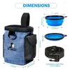 Dog Carrier Portable Food Bag For Outings Multifunctional Training Waist Oxford Pet Snack Walking