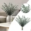 Decorative Flowers Artificial Leaves Tree Stems Green Branches And Insets For Home Decoration