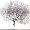 Decorative Flowers Plastic Artificial Peacock Branch Home Decoration Fake Plant Wedding Flower Wall Material DIY Tree Christmas Navidad