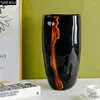 Vasos pintados de hidroponia flores vasos criativos de vidro de vidro de vidro criativo Flor da troca de água doméstica moderna