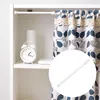 Duschgardiner garderobskåp kök diy gardin utdragbar stång hängande fjäderbelastad garderobsjusterbart badrum