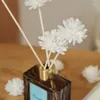 装飾的な花5PC DIYホームディフューズアクセサリーオイルクラフトエッセンシャルソラフラワーコットンスレッド