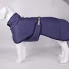 Appareils pour chiens 2Colors Pet Down Veste portable Rechauffeur chaud Polyester Polyester imperméable Grands vêtements hiver