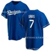 Baseball Jerseys Dodgers 7 # Uras 5 # Seager 35 # Bellinger