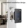 Keypads WiFi Tuya App Smart Door Lock Keyboard RFID Access Controller Waterproof Metal Keypad Concealed Install Biometric Access Control