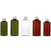 収納ボトル100ml 150ml緑/茶色/透明ペットボトルトイレウォーターローション/シャンプー/エマルジョン/化粧品梱包プラスチックスキンケア
