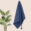 Handdoek dubbelzijdig fluwelen sport snel droog draagbaar water absorberen kleine handdoeken voor gezicht lichte hand badkamer