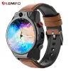 Watches Lemfo Lem14 Smart Watch 4G SIM Card Android 10 Face ID 4G 64G 5Atm Waterproof 1100 MAh Battery Dual Camera GPS Smartwatch