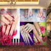 Tapety Milofei Beauty Salon Manicure Narzędzia do tła malowanie ścienne