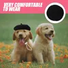 Dog Apparel Pet Beret Items Birthday Hat Puppy Costumes For Pets Party Cap Wool Headwear Lovely