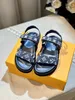 2024 Latest sandals designer womens sandals fashion casual half slippers latest trendy sandals