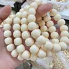 Strand Ivory sculpté des perles avec bracelet à l'ancienne bricolage Bodhi Fruit super mignon Accessoires pour hommes