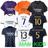 2024 Bellingham Vini Jr Soccer Jerseys Special 23 24 voetbalshirt Real Madrids Camavinga Alaba Rodrygo Campeones 13 Y-3 Camisetas Kids Yamamoto-uniformen weg