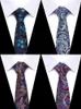 Bow Ties Style Fashion Men's Tie 7.5 Cm Blue Necktie Green & Orange Gravatas For Men Paisley Floral Fit Wedding Workplace