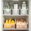 Storage Bottles WORTHBUY Fridge Fruit Box Kitchen Organizing Utensil Plastic Under Sink Drawer With Wheels