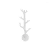 Tasses Saucers 1pc Creative Tree Branch Hook Hook Mur Mur Murs suspendu décoration de maison Band de salle de bain Rangement de salle de bain