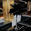 Décoration de fête 10pcs (40 cm à 100 cm de haut) en gros de la cour cristal-cristal stand floral metal affichage fleurial hauts centres de table