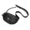 Kurt Geiger Kensington Mini Heart Chains Sac Femmes Femmes Luxury Sacs de soirée Metal Chains Crossbody Sac Purse Purs à main Zipper Sacs à main Small Messager Enveloppe Sacs